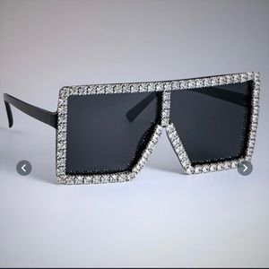 Over The Top Bling Sunglasses